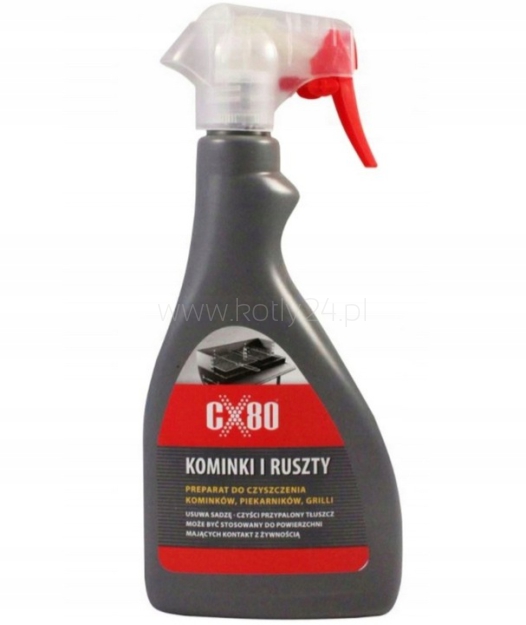 CX80 preparat do czyszczenia kominków i rusztów 600ML