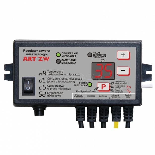 Sterownik ART ZW regulator zaworu mieszającego 200.03 ProND